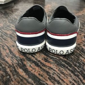 USPA Men's Grey Slip-On Shoes
