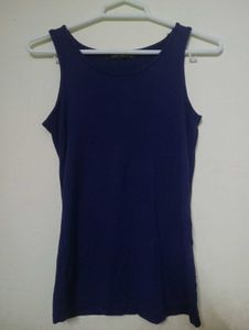 Classic Navy Blue Tank Top