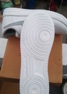 9 No Size Available In White Colour Shoes