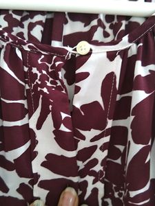 🧡Frilled Cape Top - Maroon