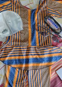 padded swimming kit for girls