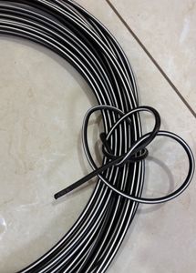 Black &amp; White electric optic fibre Cable