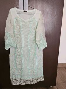 Agha Noor Light green Shirt
