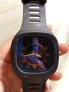 Classic Black Wristwatch