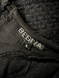 Besiva Mini Black Dress