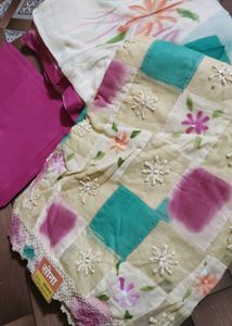 Designer Kurta piece Set with Dupatta