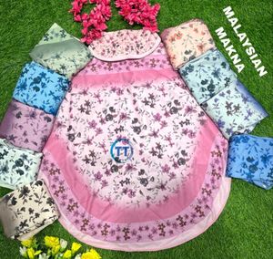Floral Print Girls Hijab