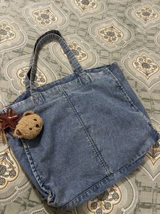 Denim Tote Bag