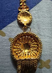 Gold plated silver Maang Tikka