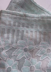 pastel green lace dress