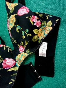 Floral Print Bra 32 c