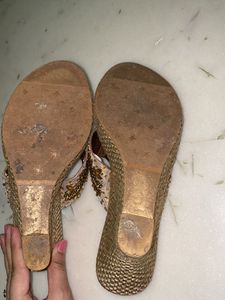 Embellished Heels Sandals