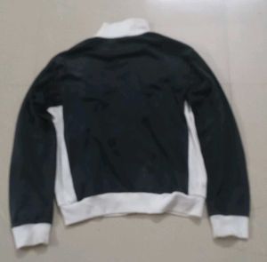 Adidas Black&amp; white track Jacket