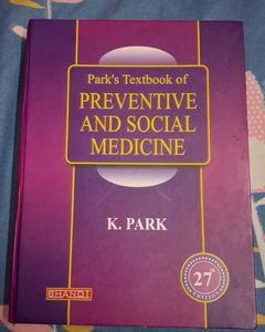 Park's Textbook of Preventive and Social Medicine