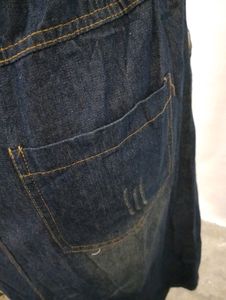 Denim Long Skirt