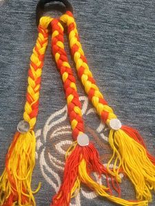 Handmade Braided Hair Ties 3 liyar