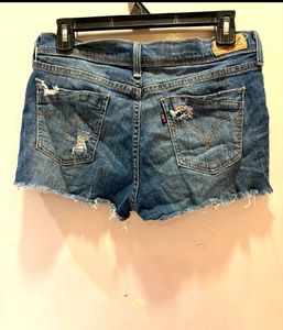 Levi's Distressed Denim Shorts