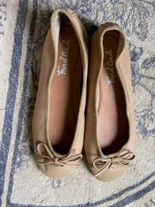 Women's Beige Ballet Flats