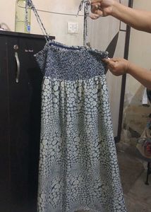 Chic Smocked Spaghetti Strap Dress