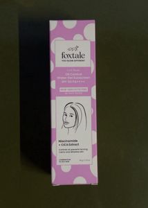 Foxtale Oil Control Water Gel Sunscreen SPF 50