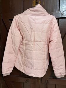 Women's Pink Puffer Jacket