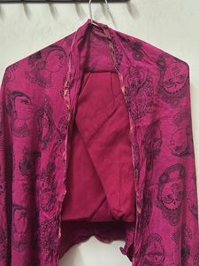 Isabella Kurta with pant and shall in  Paisle