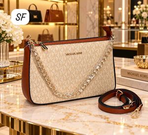 Michael Kors Monogram Shoulder Bag