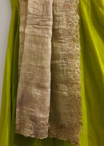 Elegant Green Maxi Skirt