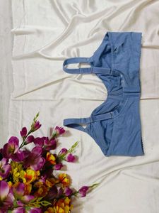 🇳🇿💫🎀Blue comfertable Bra