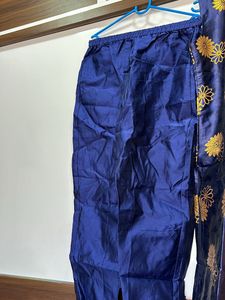 Blue Kurta Pant And Dupatta Set