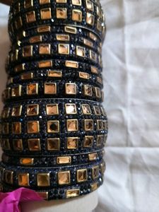 Hydrabadi Chuda Navy Blue
