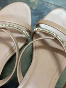 brand new heels from max beige