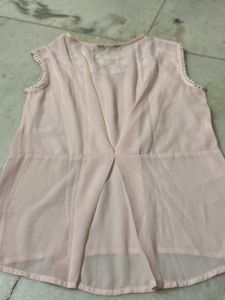 MAX PINK NETTED TOP