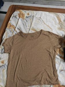 Classic Brown Heathered T-Shirt