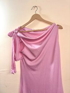 Pink Tie-up Dress