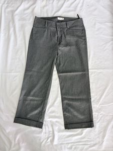 ✨SALE✨Chic Grey Cropped Trousers