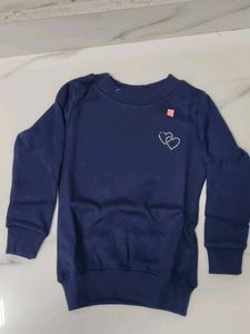 Girls winter sweat shirt