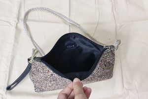 Sparkly Glitter Clutch Bag