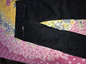 Striped Turtleneck &amp; Pants Set 36
