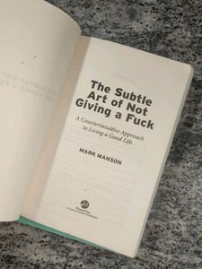 Subtle Art And Everything Is Fck By Mark Manson 2023 Bestseller