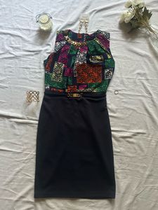 Chic Printed Sleeveless Dress