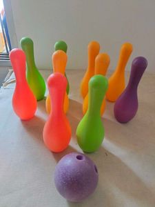 Colorful Bowling Set Toy