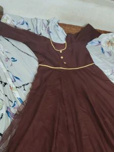 Beautiful Brown Ethnic Gown