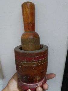 Khalkutna ( Okhli Masher) Made Of Wood