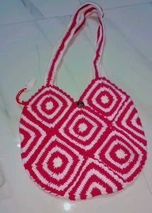 Crocheted Tote Bag