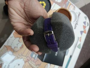 Helix Timex Purple Watch