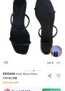 Sleek Black Strappy Sandals