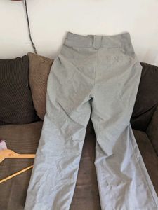 High-Waisted Wide-Leg Trousers