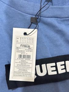 Completely New Stylish Blue Striped Sleeve Top