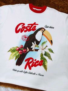 BONKERS Costa Rica Toucan Graphic T-Shirt